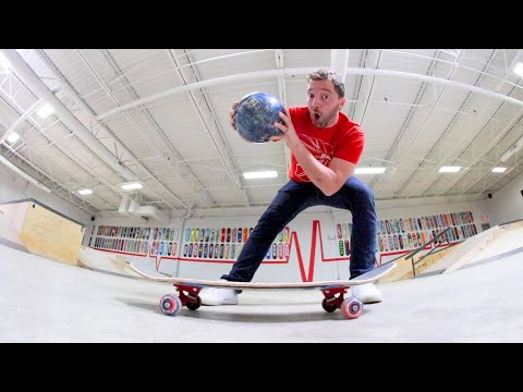 ReVive Skateboards Strength Test / Bowling Ball Drop!