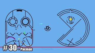 Pac-Man (rble) -Algodoo Marble Race