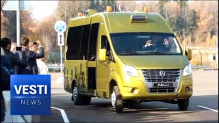 Meet Eva the Self-Driving Bus: Auto-Vehicles Go Through Final Harsh Winter Conditions Test