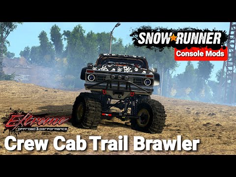 New Trucks Pickup Crew Cab Trail Brawler In SnowRunner Update xbox one