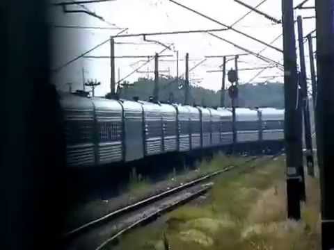 Railroad Evpatoria-Simferopol. По железной дороге из Евпатории.