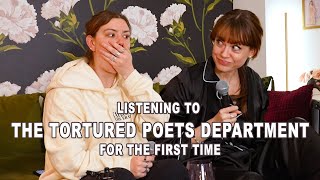 LISTENING TO THE TORTURED POETS DEPARTMENT + THE ANTHOLOGY FOR THE FIRST TIME!! 