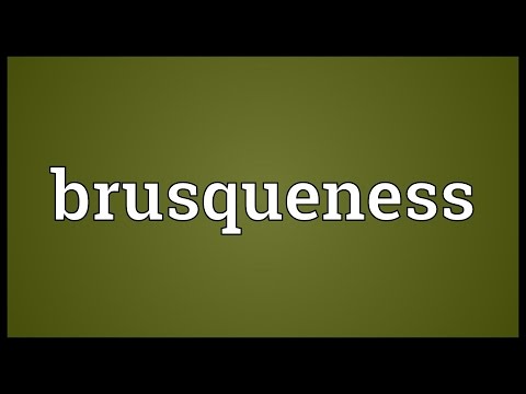 Header of brusqueness