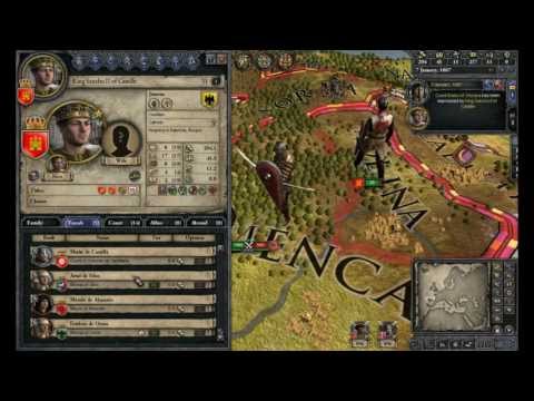Video of game play for Crusader Kings II
