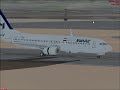 GPS Approach & ILS Landing Tutorial (Boeing 737-800, Iran Air, KLAX to KSNA \ Part 2: The Landing)