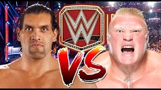 WWE RAW 2K17 - The Great Khali vs Brock Lesnar - WWE Universal Championship Match WWE RAW 2K17 - The Great Khali vs Brock Lesnar - WWE Universal Championship Match