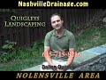 Nolensville TN video: Nolensville French Drains Quigleys Landscaping