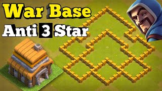 Anti 3 Star Th5 War Base Town Hall 5 War Base Copy Link Th5 War Base