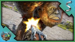 Making Guns And Claiming Dinos - Ark Survival Of The Fittest Sotf Gameplay