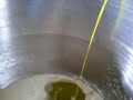 La molitura delle olive per olio extra vergine.