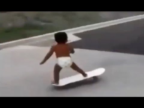 INSTABLAST! - Skateboarding BABIES!?!! MEGA Pipe Drop In! CRAZY Front Foot Impossible 3 Block!!