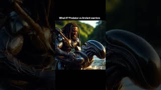 What If ? Predator Fights Ancient Warriors. Ai Generated Video