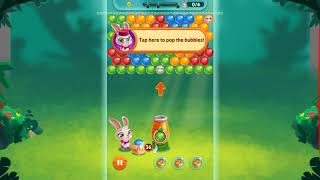 Bunny Pop - Level 1. Gameplay Android