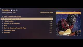 Watch Albert Collins Blue Monday Hangover video