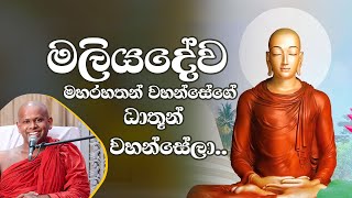 මලියදේව මහ රහතන් වහන්සේ | Venerable Welimada Saddaseela Thero