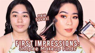 FULL FACE OF FIRST IMPRESSIONS | Affordable Shopee Makeup Finds | 2021