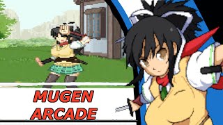 Mugen Arcade Mode With Asuka Senran Kagura