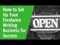 How to Set Up Your Freelance Writing Business for Success: INSIDE AWAI
