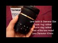 Tamron 28-75 f/2.8 Unboxing Canon Mount