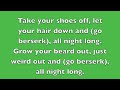 Eminem - Berzerk HQ (Lyrics on Screen)