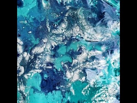 Acrylic Painting Demo Creating Swirl Patterns Acrylic Painting Demo Creating Swirl Patterns