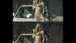 Sexy girls in bikini in Real 3D stereoscopic
