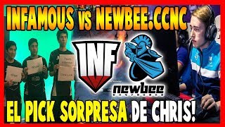 INFAMOUS vs NEWBEE.CCnC - Chris Brown Saca El Pudge Mid - DOTA 2