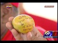Presidente Maduro recibe mangos con mensajes para pedirle ayudas