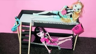 Make Doll Bunk Beds - Doll Crafts