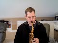 sax alto impro