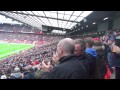 Manchester United Fans Applaud and sing Rio's name in Support of Rio and his Family 02.05.15