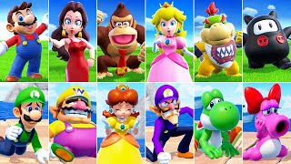 Super Mario Party Jamboree - All Win & Loss Animations