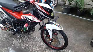 Modifikasai Motor Sonic 150R Jari Jari