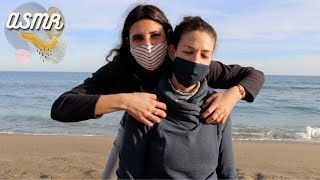 Spanish Asmr Asmr Out On The Beach With My Friend No Talking Relaxing 100%