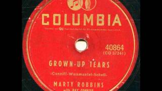Watch Marty Robbins Grown Up Tears video