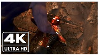 All Spider-Man Beaten Up Scenes (Infinity War & Endgame) 4K Imax