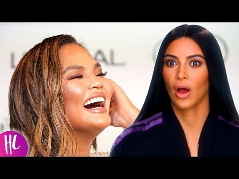 Chrissy Teigen Slams Kim Kardashian Valentine’s Gift VIDEO | Hollywoodlife