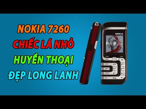 Điện thoại chiếc lá nhỏ Nokia 7260 | Điện thoại quả xoài | Mua bán điện thoại cổ PinKuLan