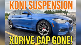 Bmw F3X Suspension Install With Koni Special Active & Eibach Springs F31 Diesel Wagon