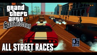 Gta San Andreas - All Street Races Renderhook
