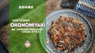 How To Make Okonomiyaki Easy Japanese Cooking Recipe