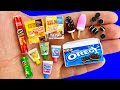 16 DIY MINIATURE FOOD AND SWEETS HACKS AND CRAFTS !!!!
