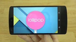 Android 5.0 Lollipop for the Nexus 5 and 7!