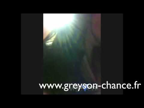 Greyson Chance kissing a fan HD Greyson Chance kissing a fan HD 