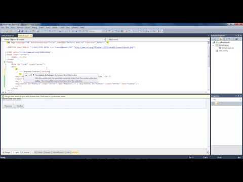Visual studio 2010 - vb.net Lesson #3 - Create Cookie, Read and Write to Cookie