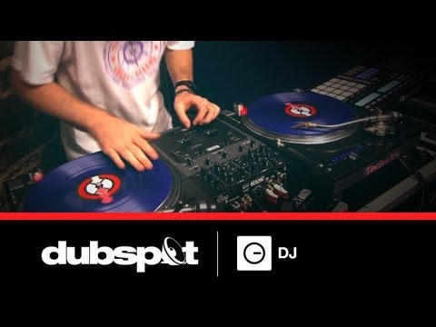 DJ Shiftee :: Backspinning Tutorial @ Dubspot :: Turntablist Party Routine pt.2