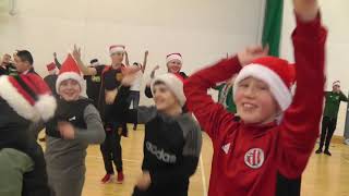 Santa Hat Aerobics 2018
