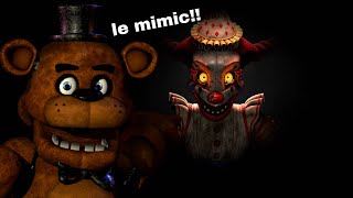 The Mimic Is Mimicing Fnaf Secret Of The Mimic