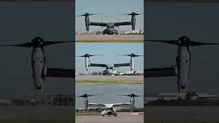 A Rare Shot Of V-22 Ospreys
