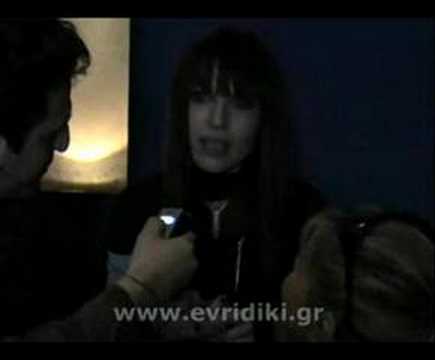 Evridiki's interview to Lampsi 92,3 FM and Katerina + Dimitris. Evridiki's interview to Lampsi 92,3 FM and Katerina + Dimitris.